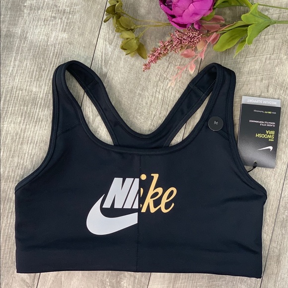 Nike Other - Nike Swoosh Bra Black